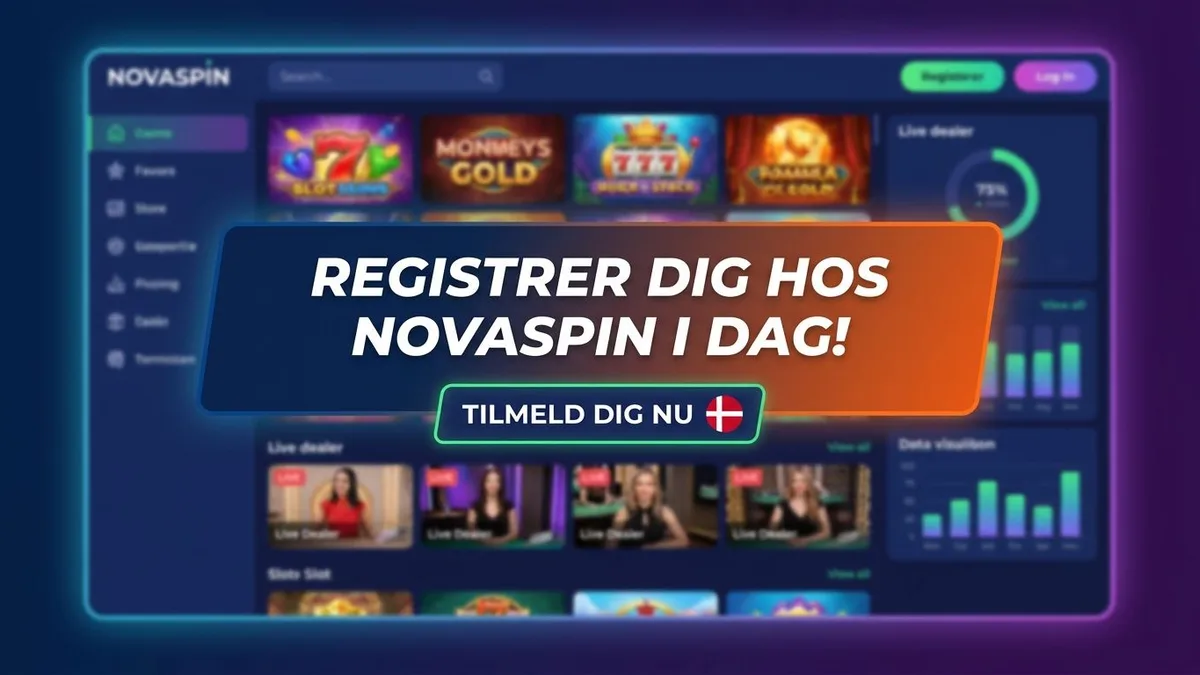 Opret konto med bonus